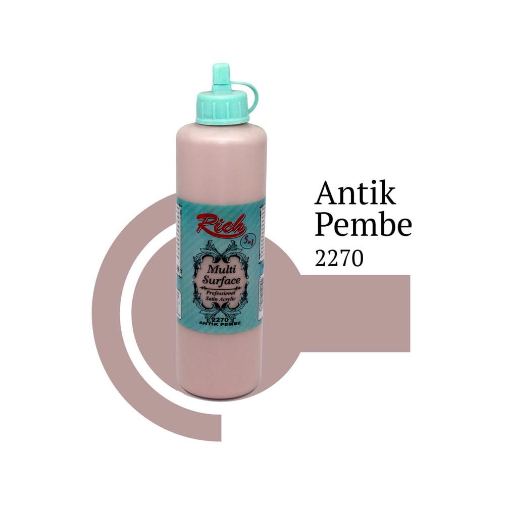 Rich Multi Surface 500 cc Boya - Antik Pembe 2270