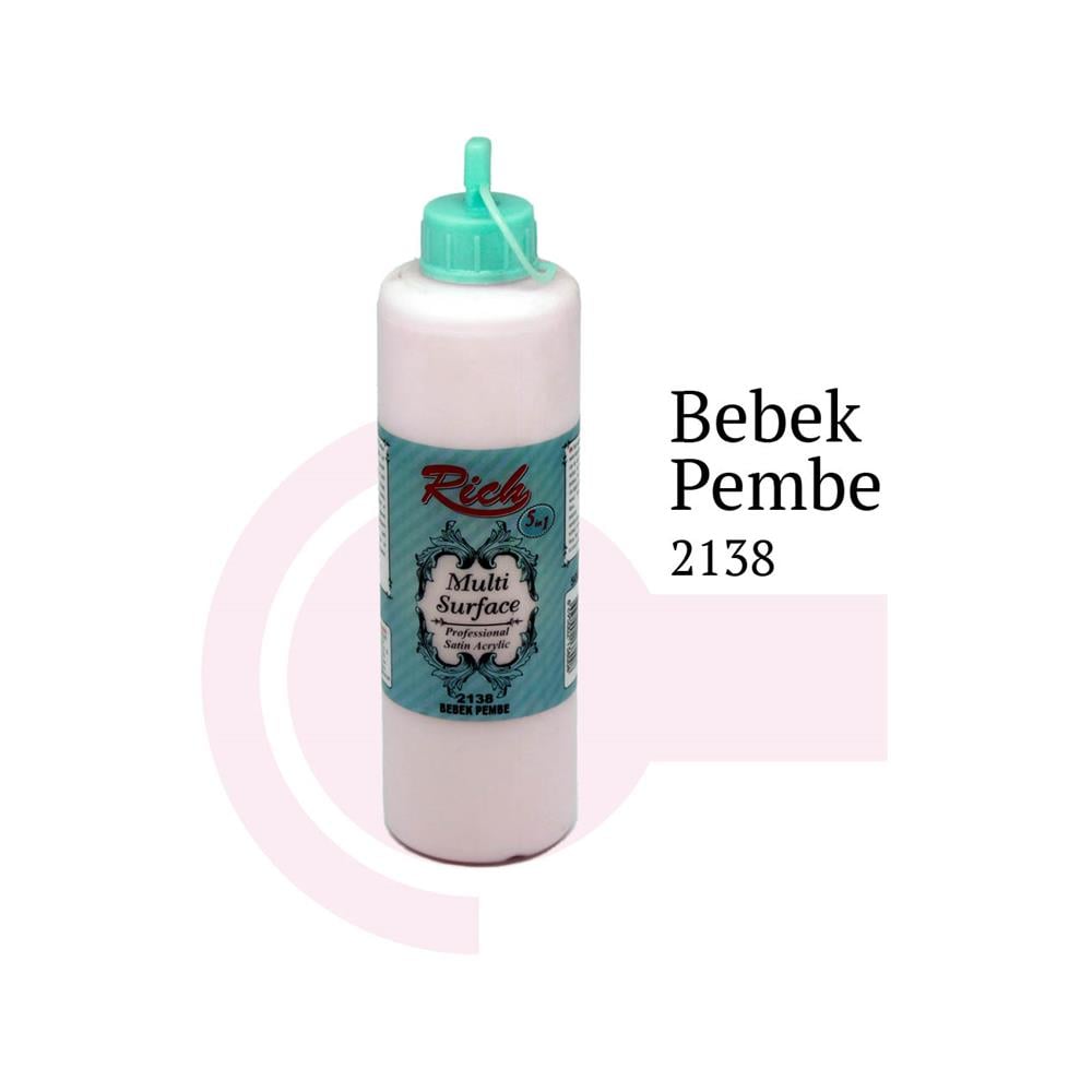 Rich Multi Surface 500 cc Boya - Bebek Pembe 2138