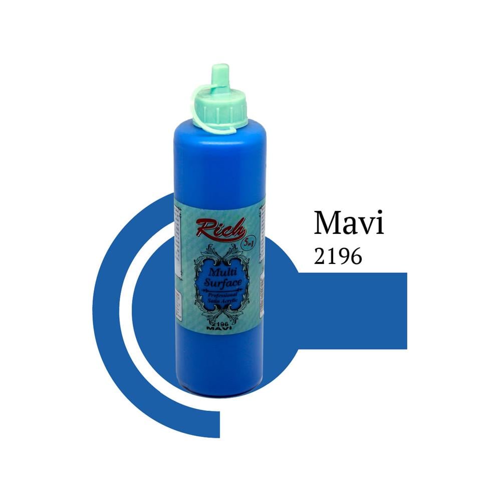 Rich Multi Surface 500 cc Boya - Mavi 2196