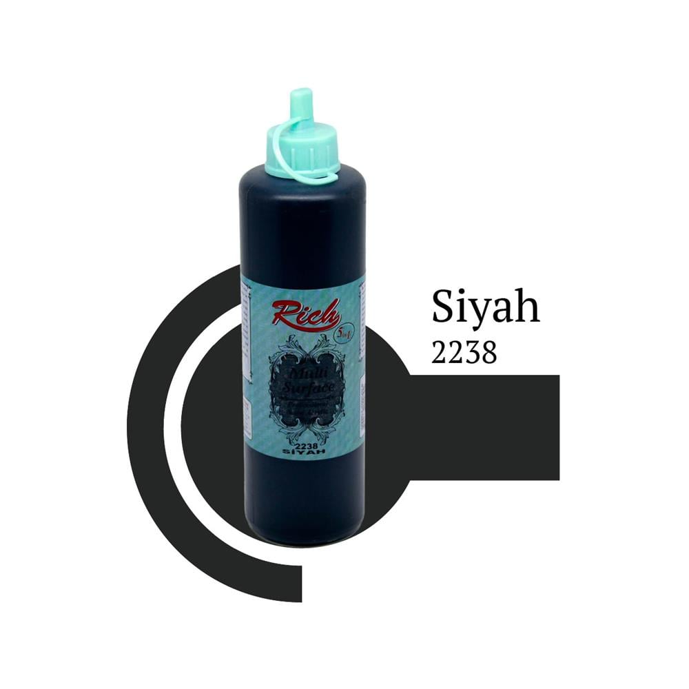Rich Multi Surface 500 cc Boya - Siyah 2238