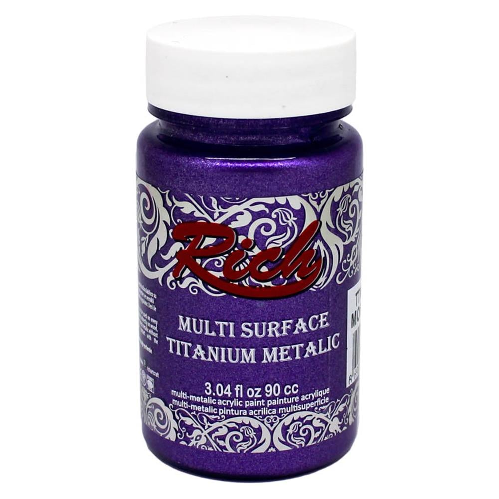 Rich Multi Surface Titanium Metalic Boya 90 cc - Mor 2558
