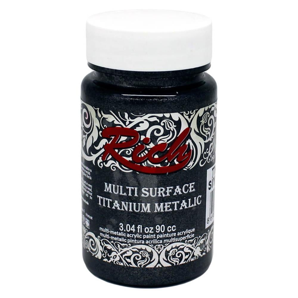 Rich Multi Surface Titanium Metalic Boya 90 cc - Siyah 2544