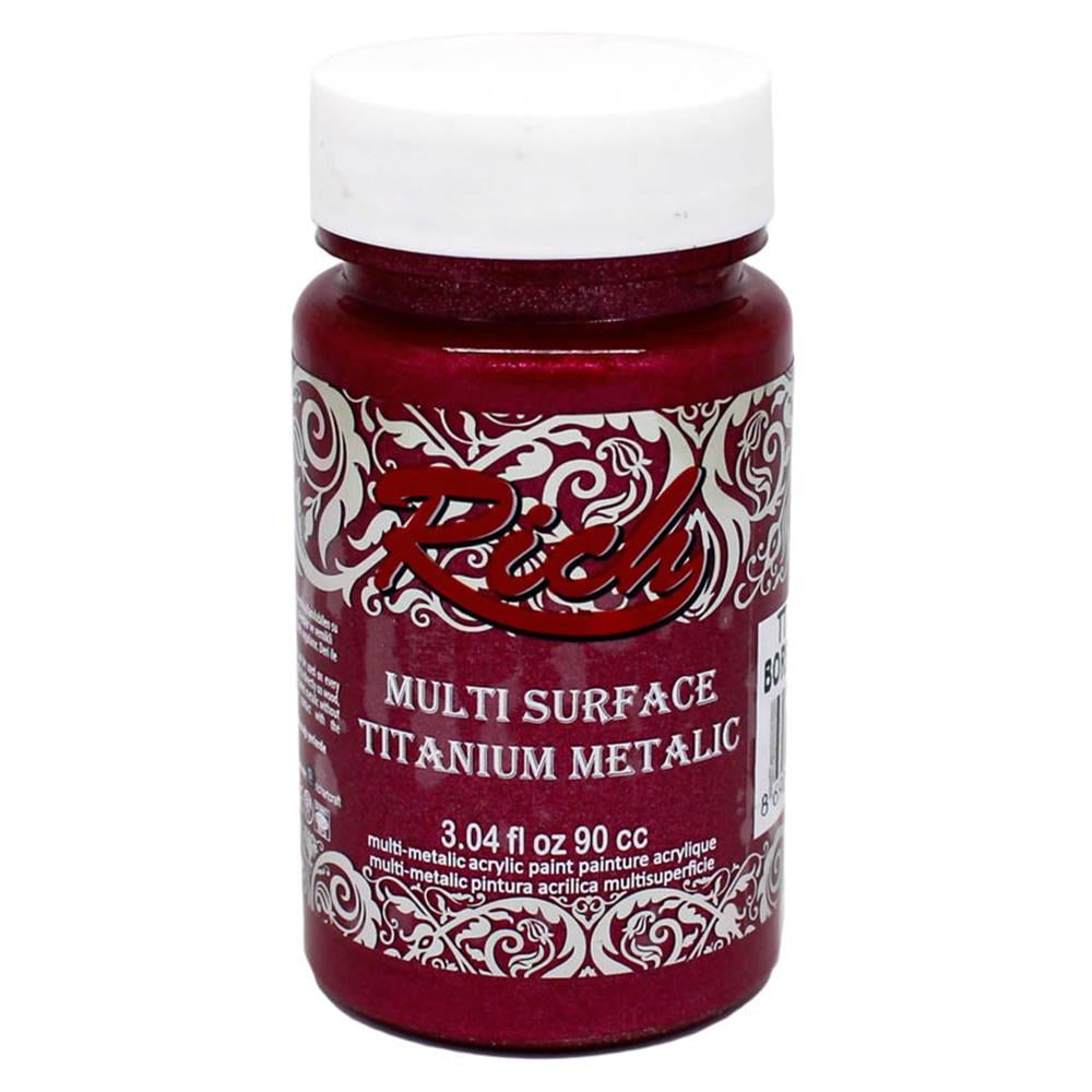 Rich Multi Surface Titanium Metalic Boya 90 cc - Bordo 2548