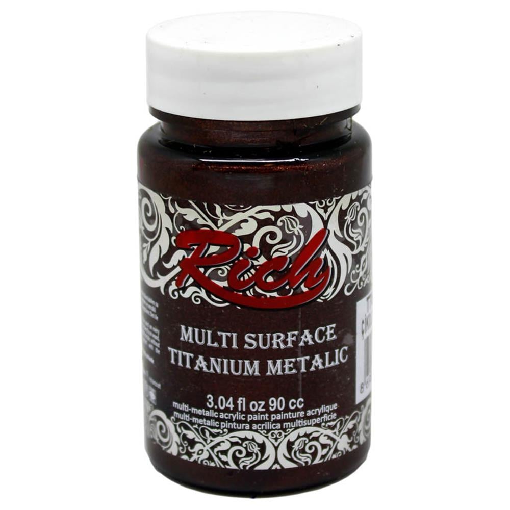 Rich Multi Surface Titanium Metalic Boya 90 cc - Çikolata 2538