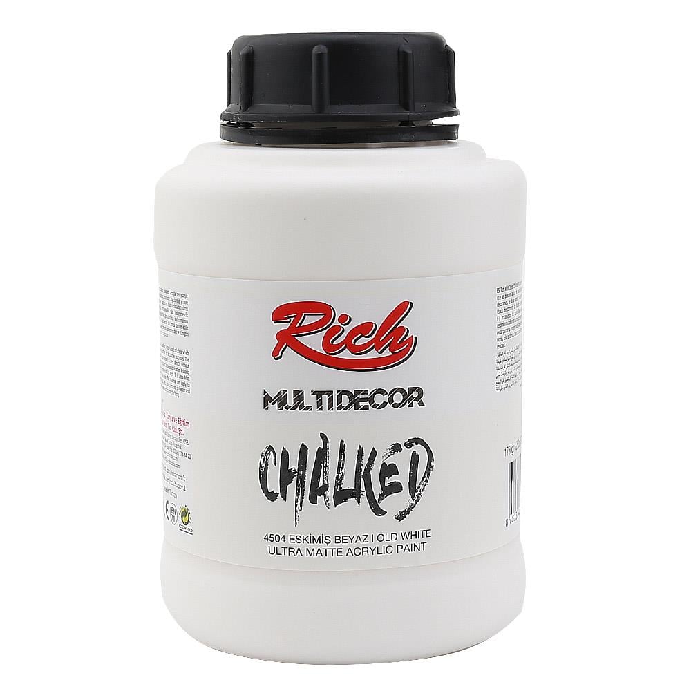 Rich MultiDecor Chalked 1250 ml Eskimiş Beyaz 4504