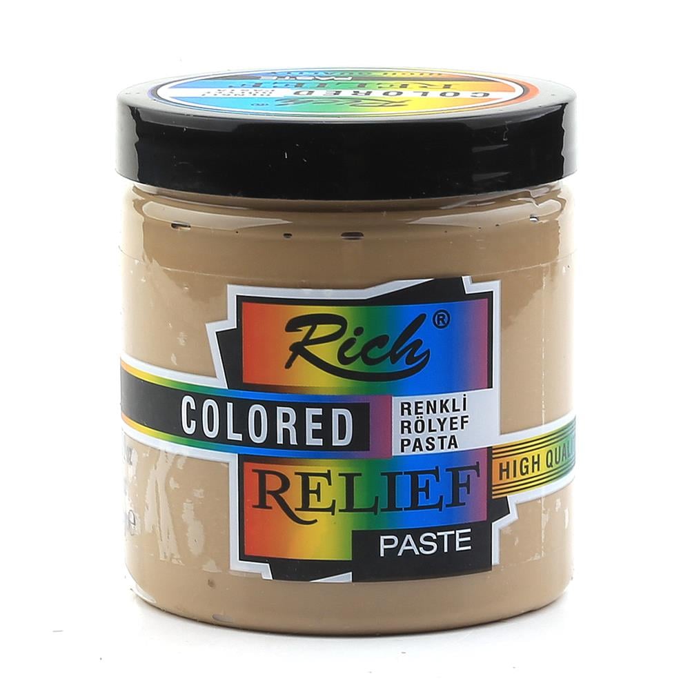 Rich Renkli Rölyef Pasta Bambu 10160