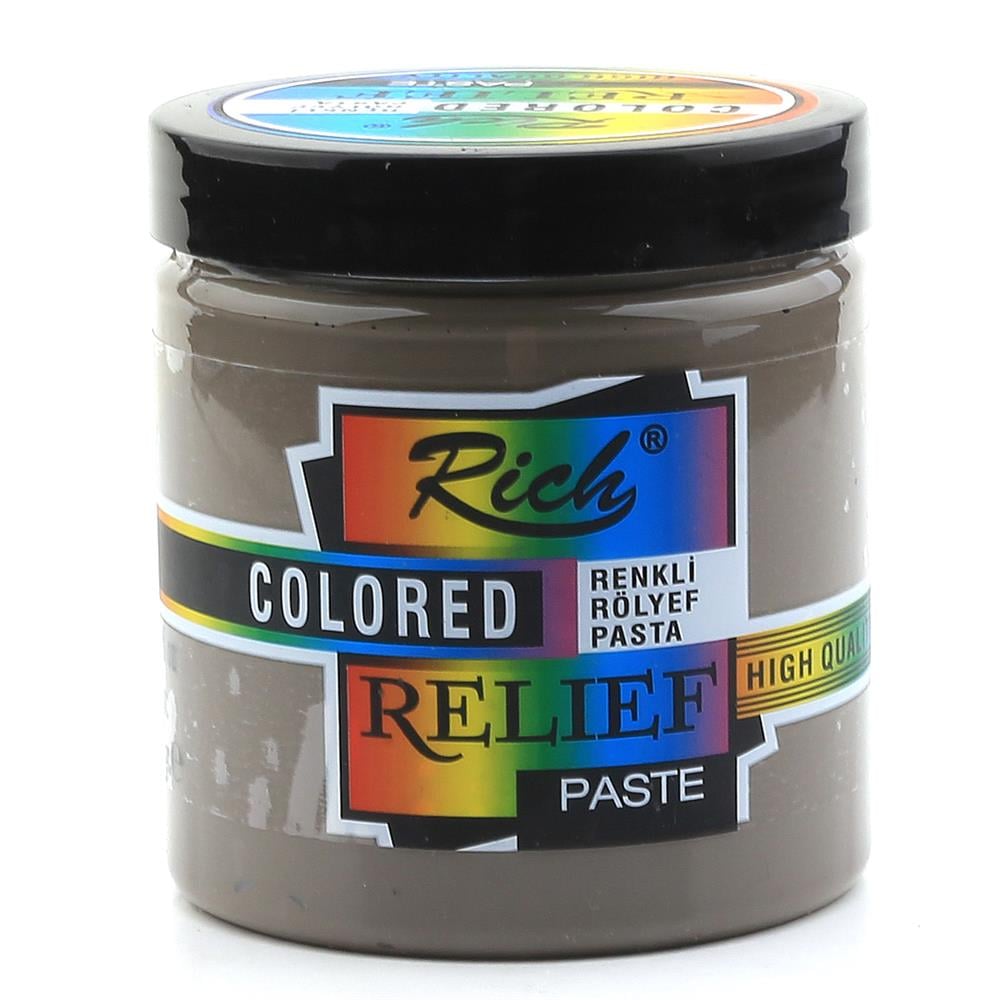 Rich Renkli Rölyef Pasta Vizon 10161