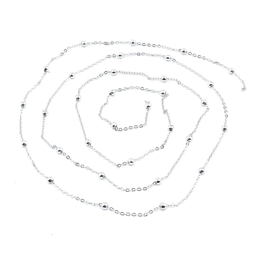 Rodyum Kaplama Toplu Zincir