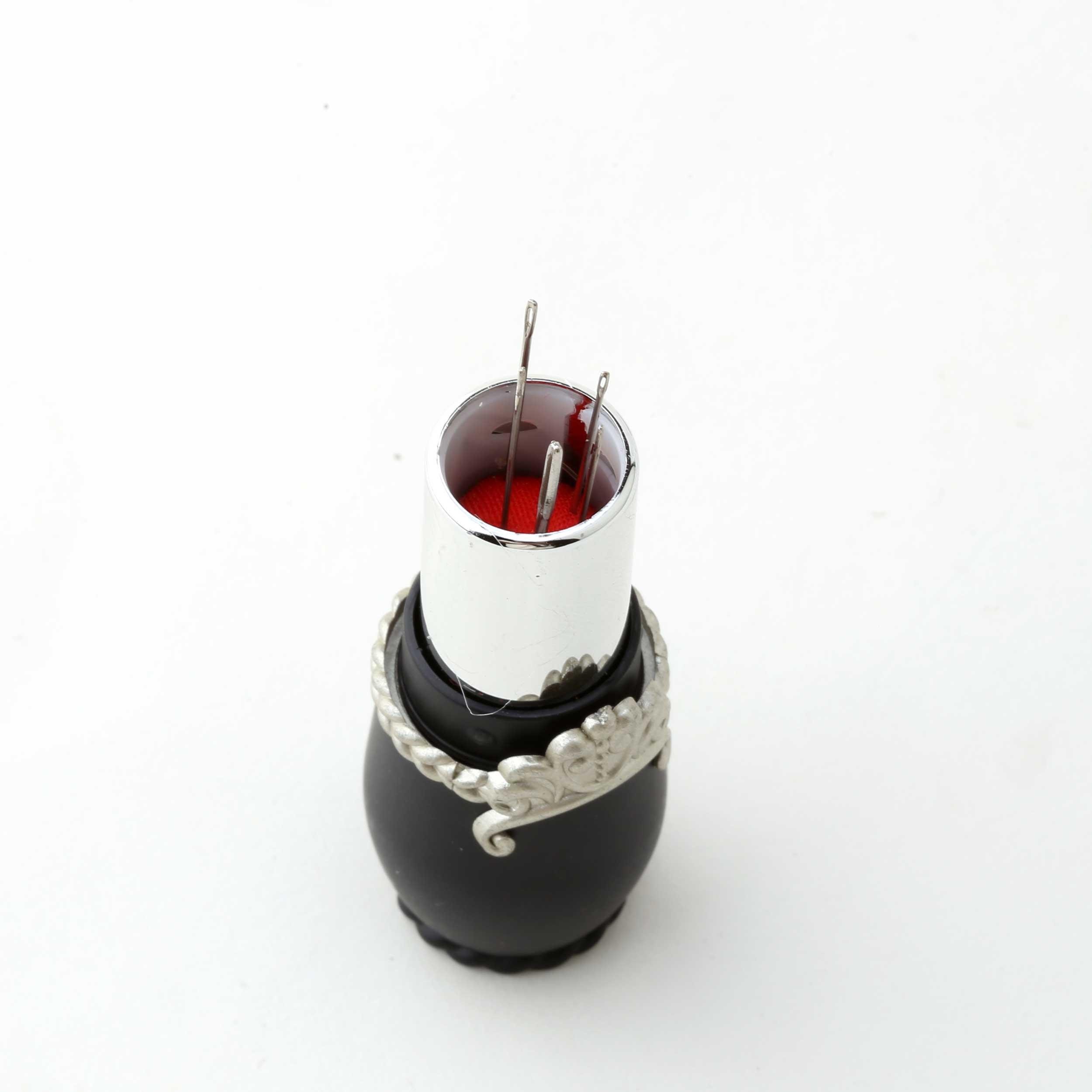 Ruj Şeklinde İğnelik (5 adet iğne)