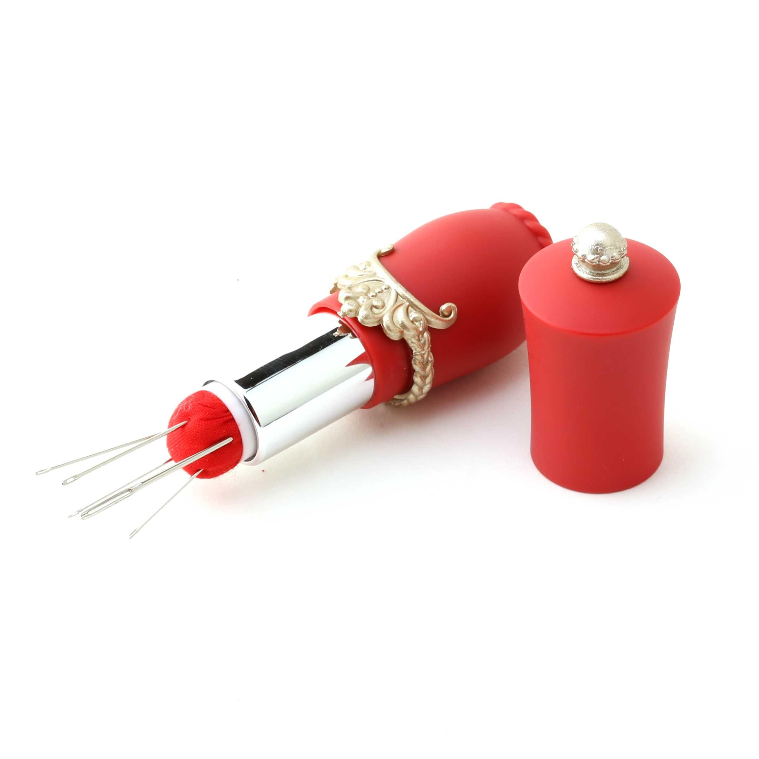 Ruj Şeklinde İğnelik (5 adet iğne)