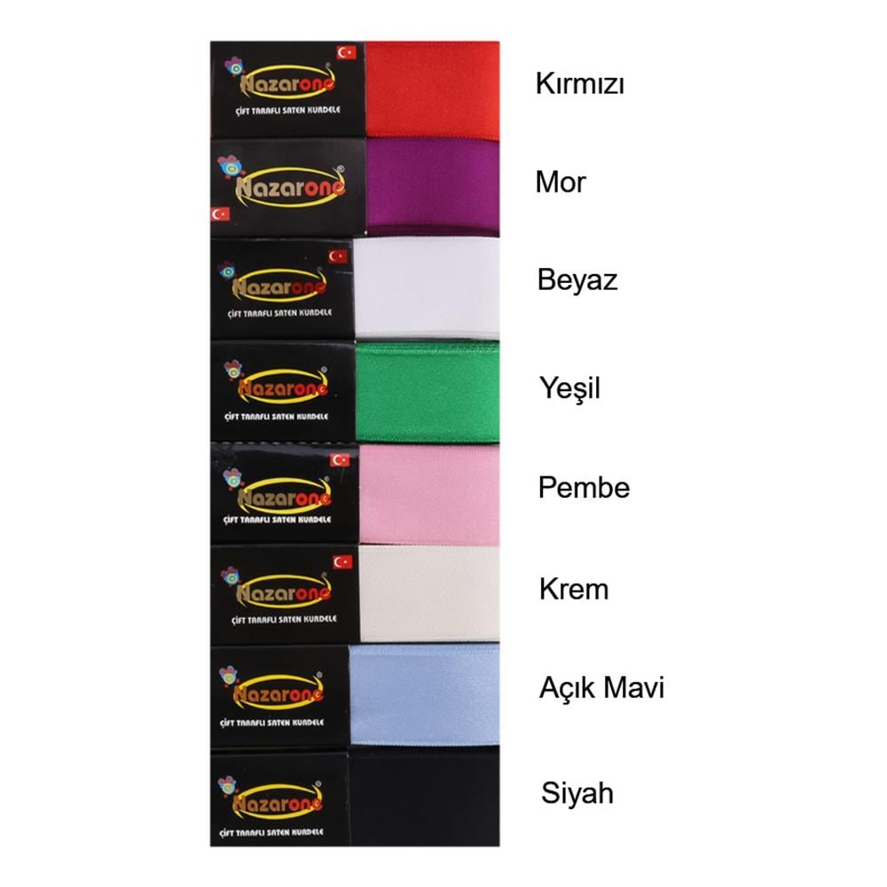 Saten Kurdele 3 cm