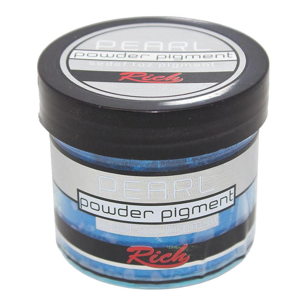 Sedef Toz Pigment Mavi
