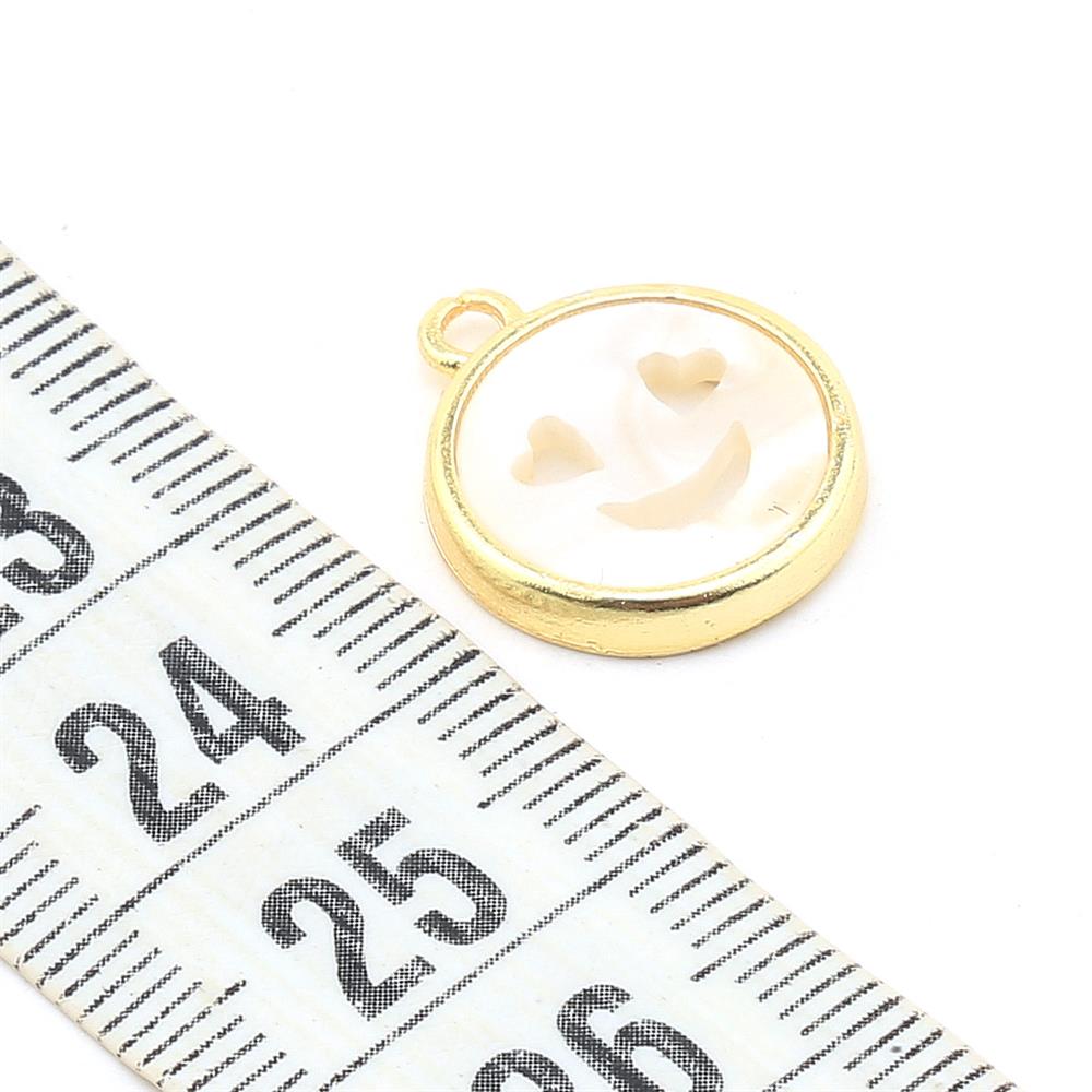 Sedefli Emoji Takı Uçları