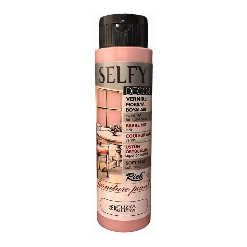 Selfy Decor Vernikli Mobilya Boyası 5816 Elizya 500 cc