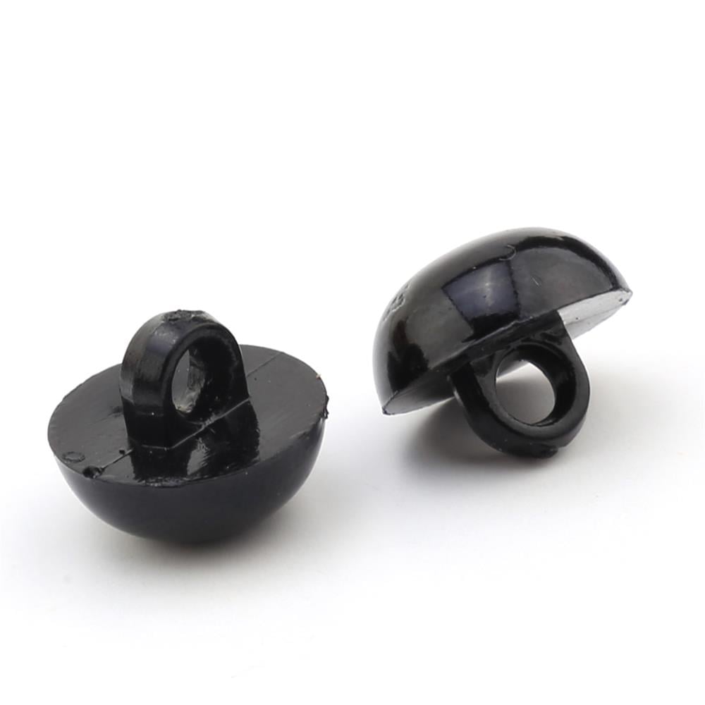 Siyah İnci Düğme 10 adet