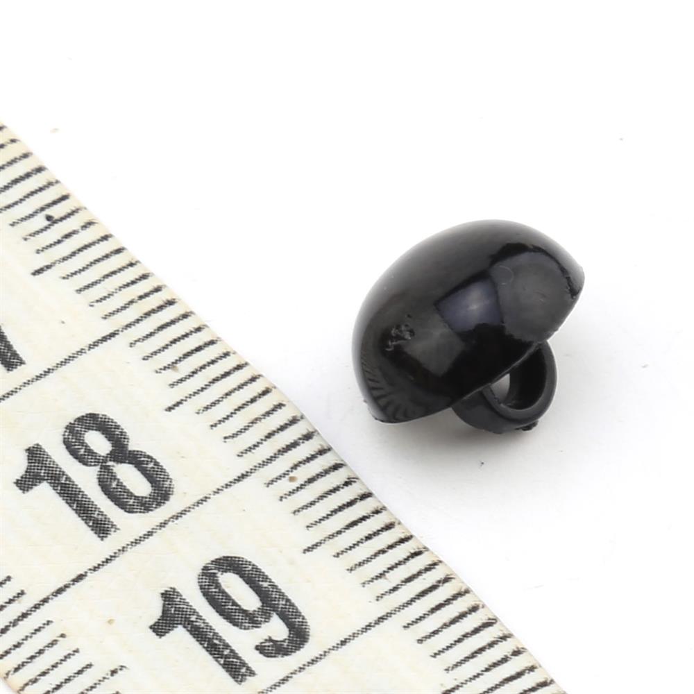 Siyah İnci Düğme 10 adet