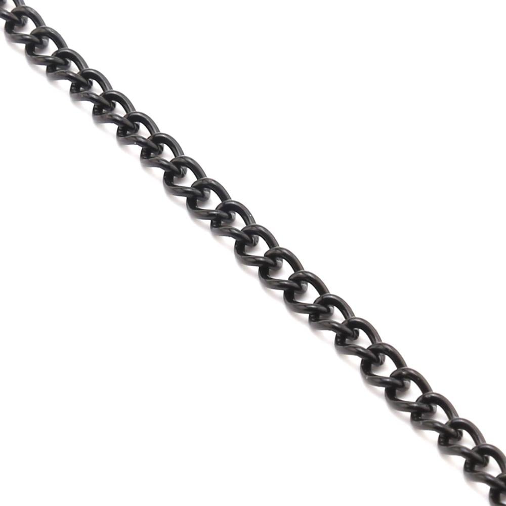 Siyah Renk Metal Takı Zinciri 10 metre