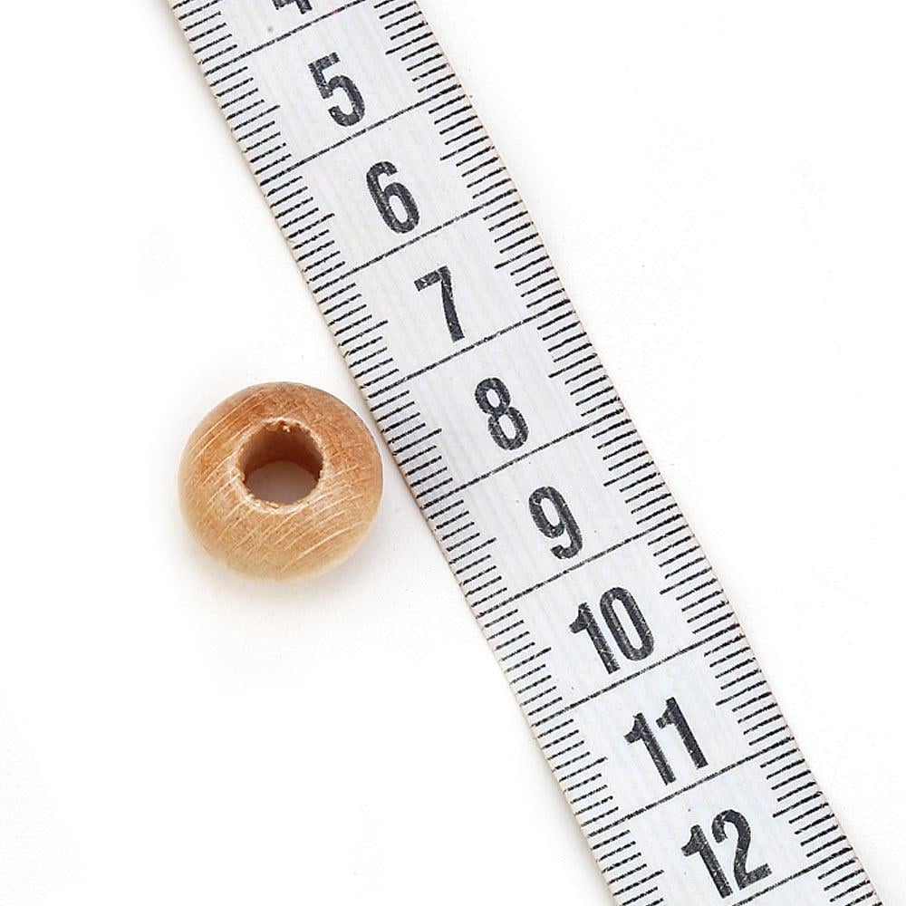 Tahta Boncuk 16 mm (20 Adet)