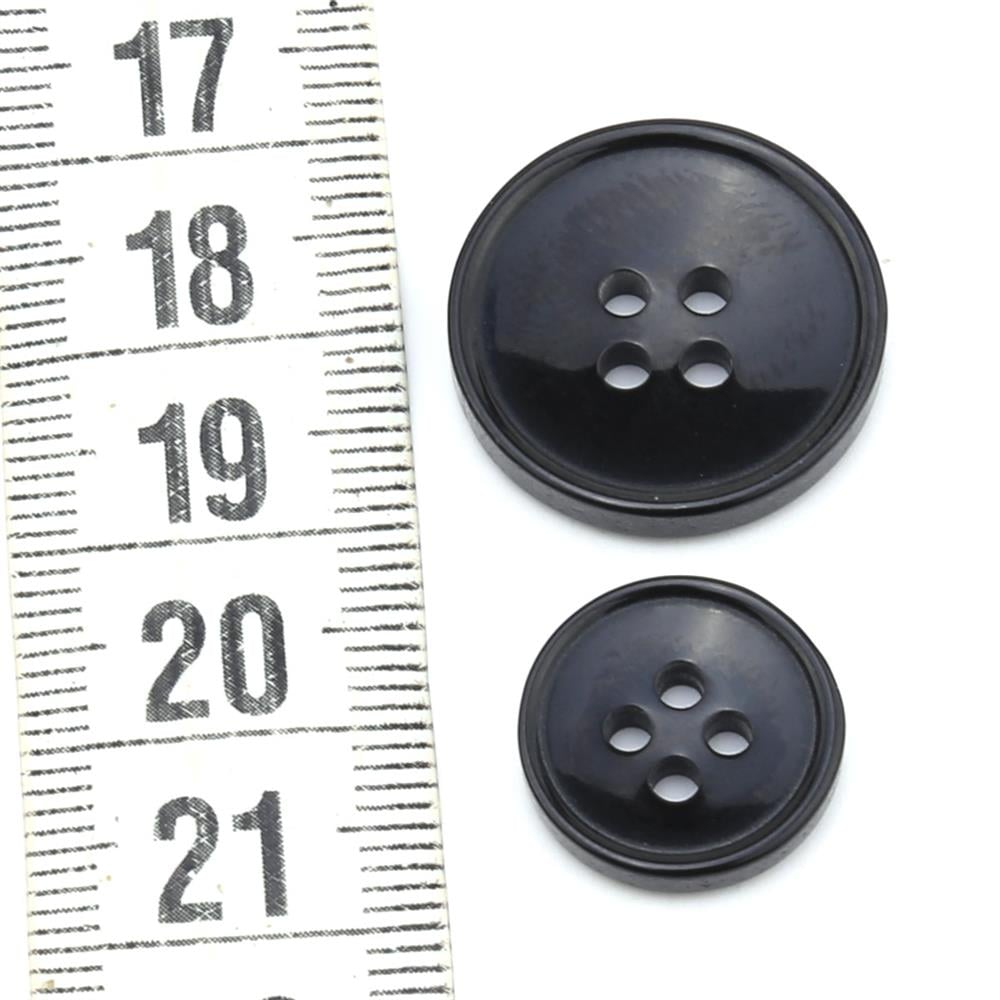 Takım Elbise Ceket Düğme Seti Siyah