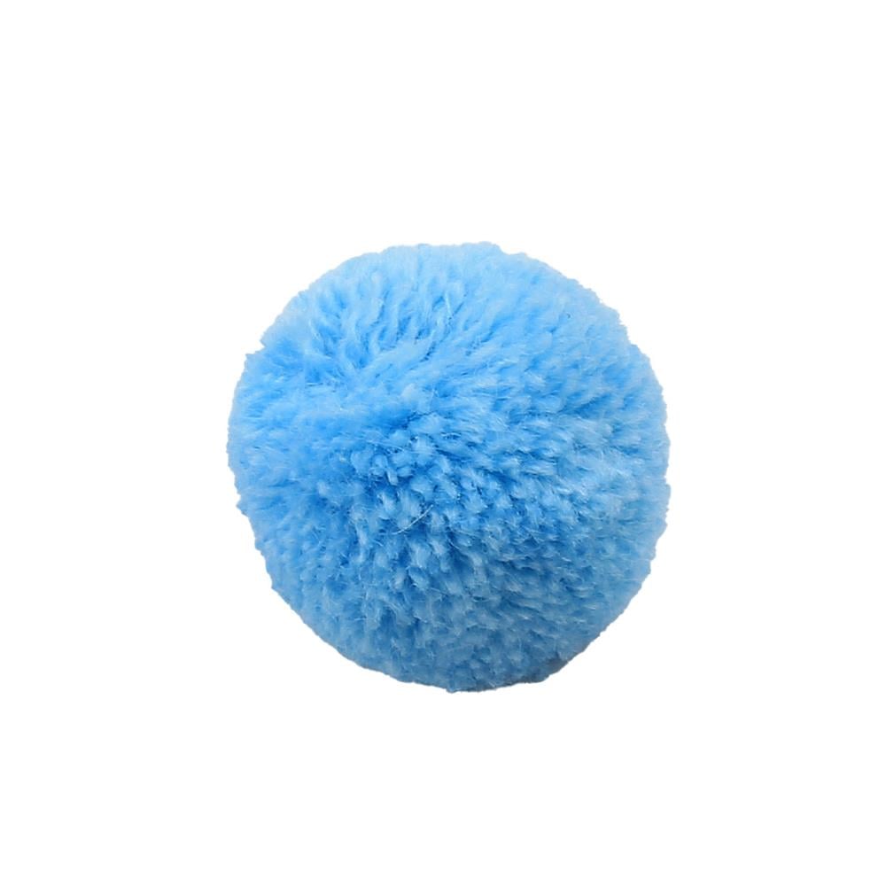 Turkuaz Yün Ponpon 2 cm 10 Adet