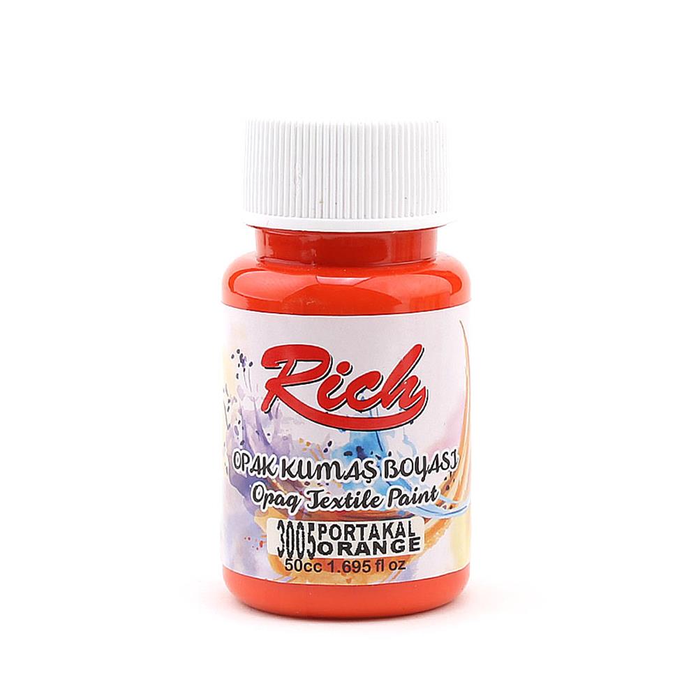 Turuncu Kumaş Boyası - Rich 3005