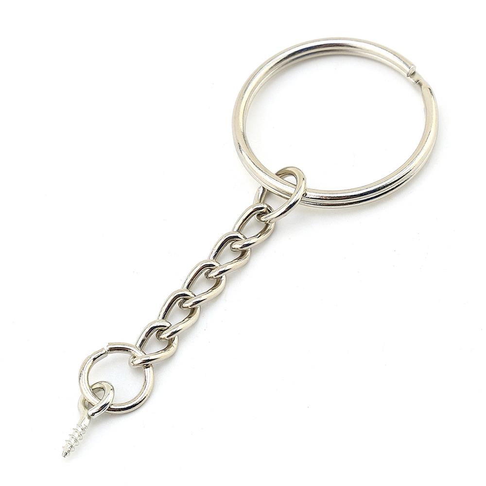 Vidalı Anahtarlık Halkası