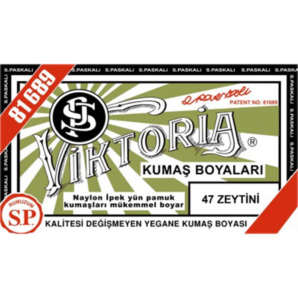 Viktoria Toz Kumaş Boyası 47 Zeytini