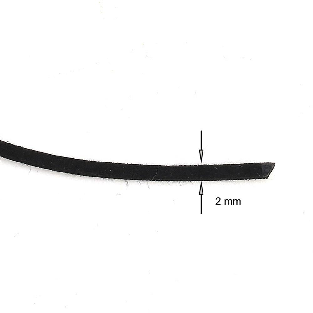 Yassı Süet Kordon İp 5 metre