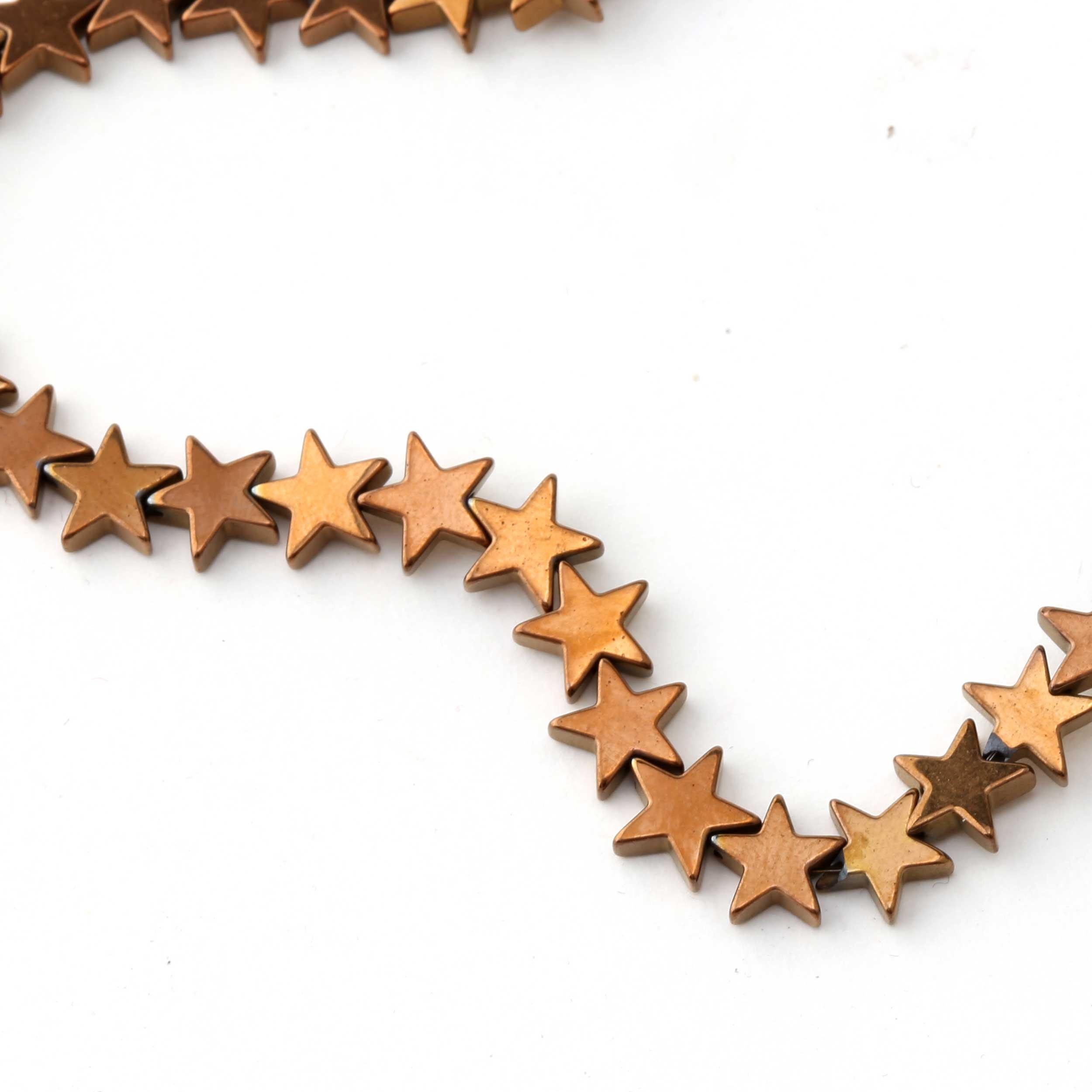 Yıldız Şeklinde Hematit Boncuk