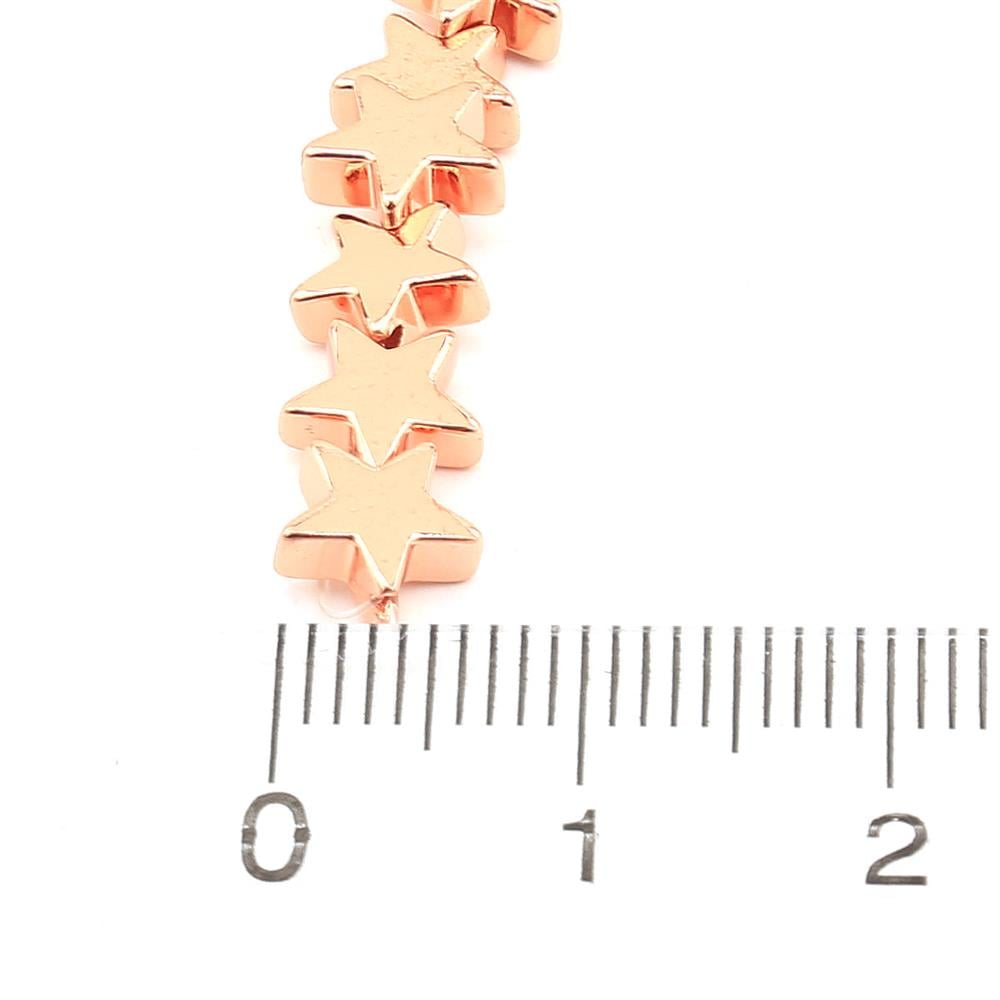 Yıldız Şeklinde Hematit Boncuk