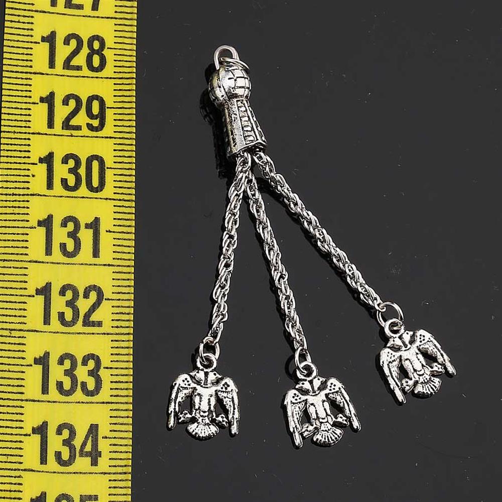 Zincirli Metal Püskül, Üçlü Kartal Model
