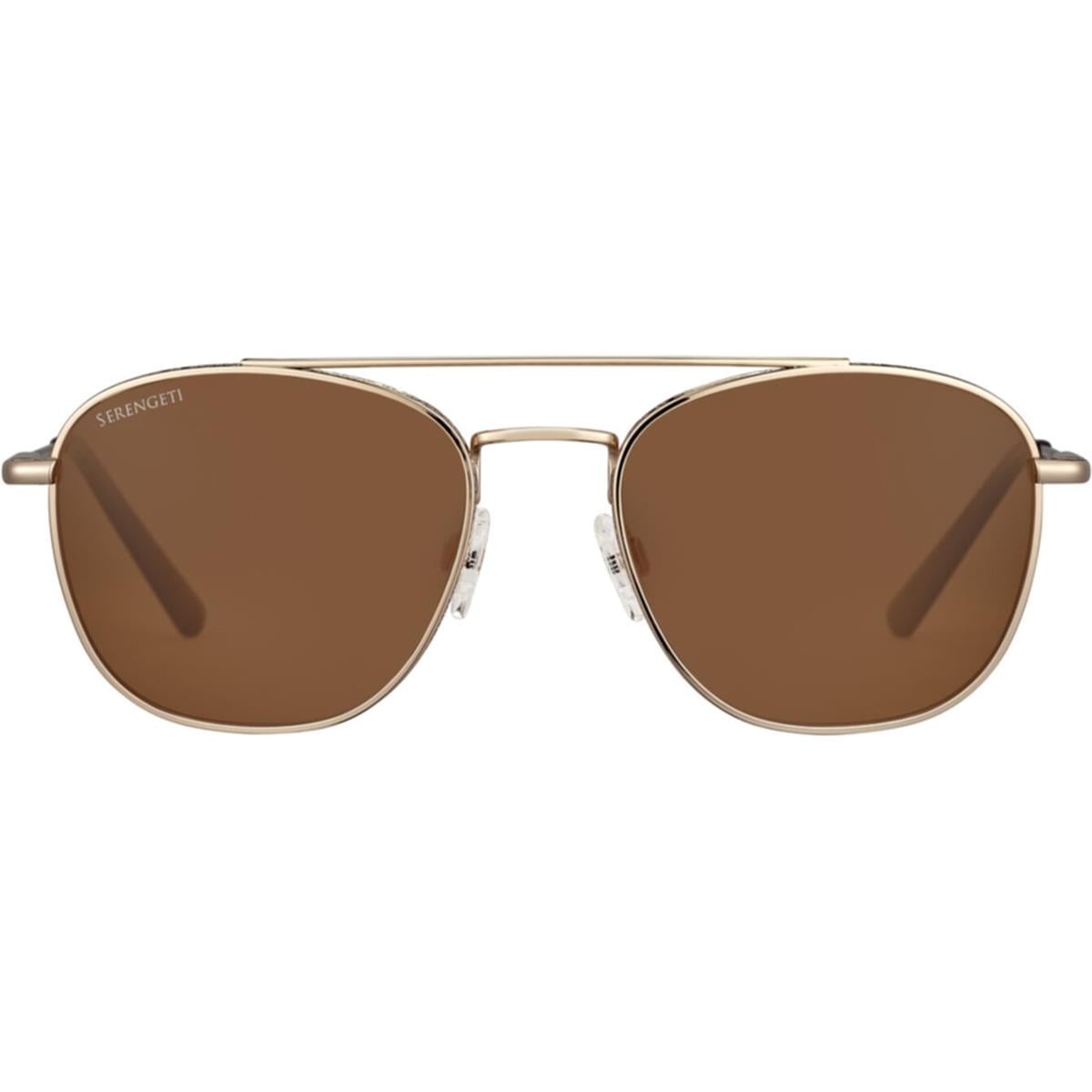 Serengetı Carroll SS542003 Unisex Mat Gold Metal Güneş Gözlüğü