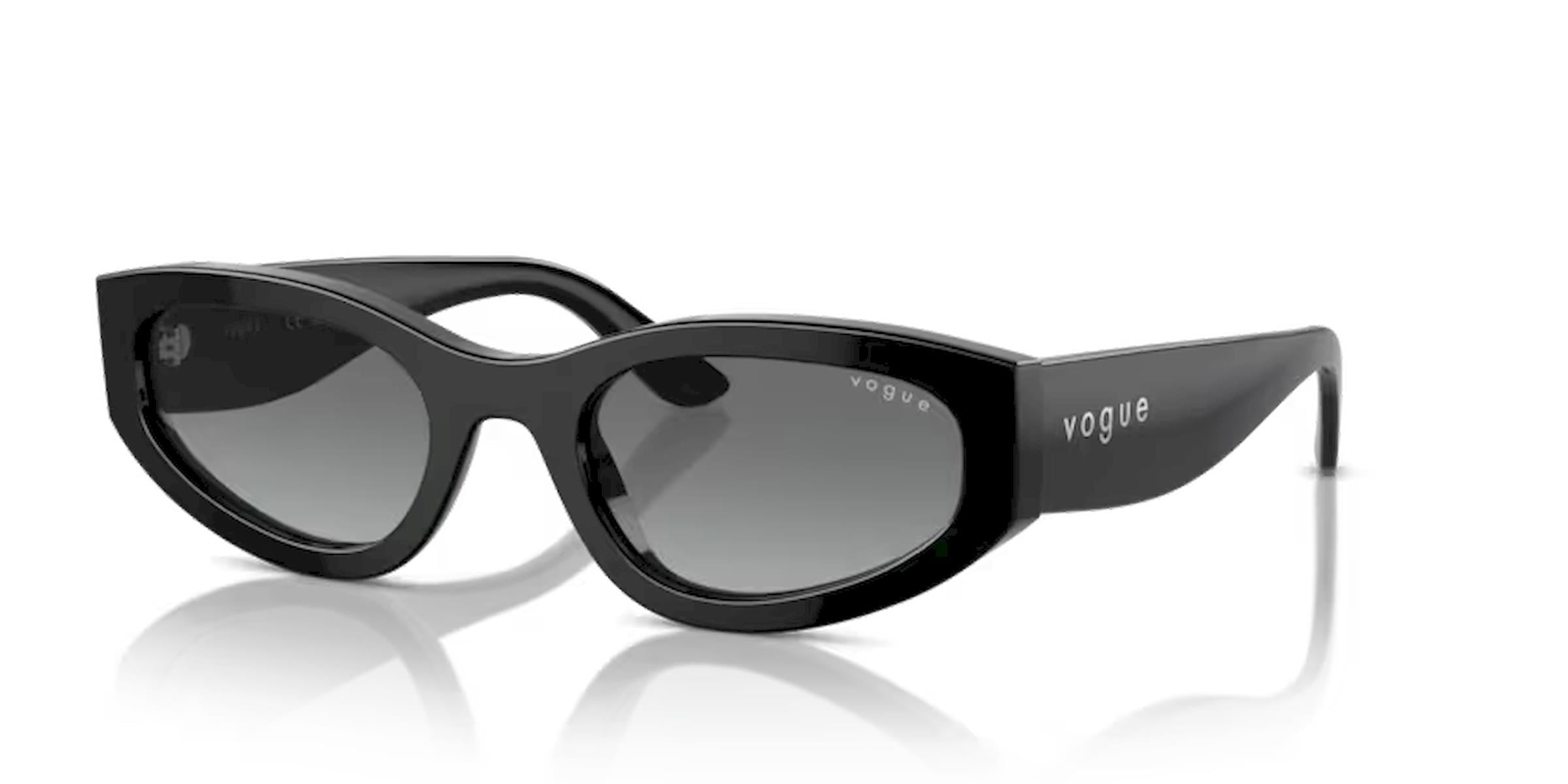 Vogue VO5585-S W44/11 Siyah Cat Eye Kemik Kadın Güneş Gözlüğü