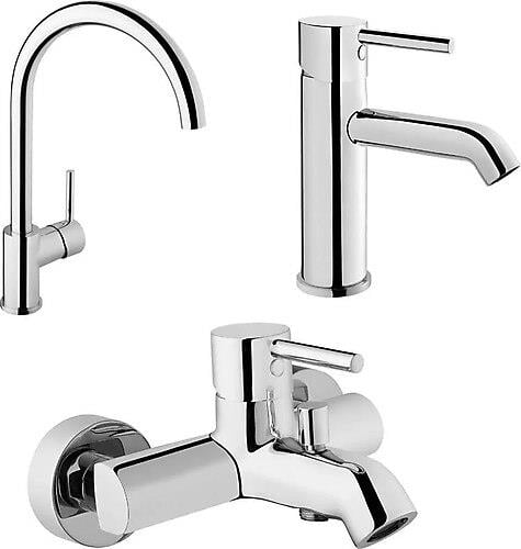 ARTEMA SOLİD S LAVABO, EVİYE VE BANYO BATARYA SETİ
