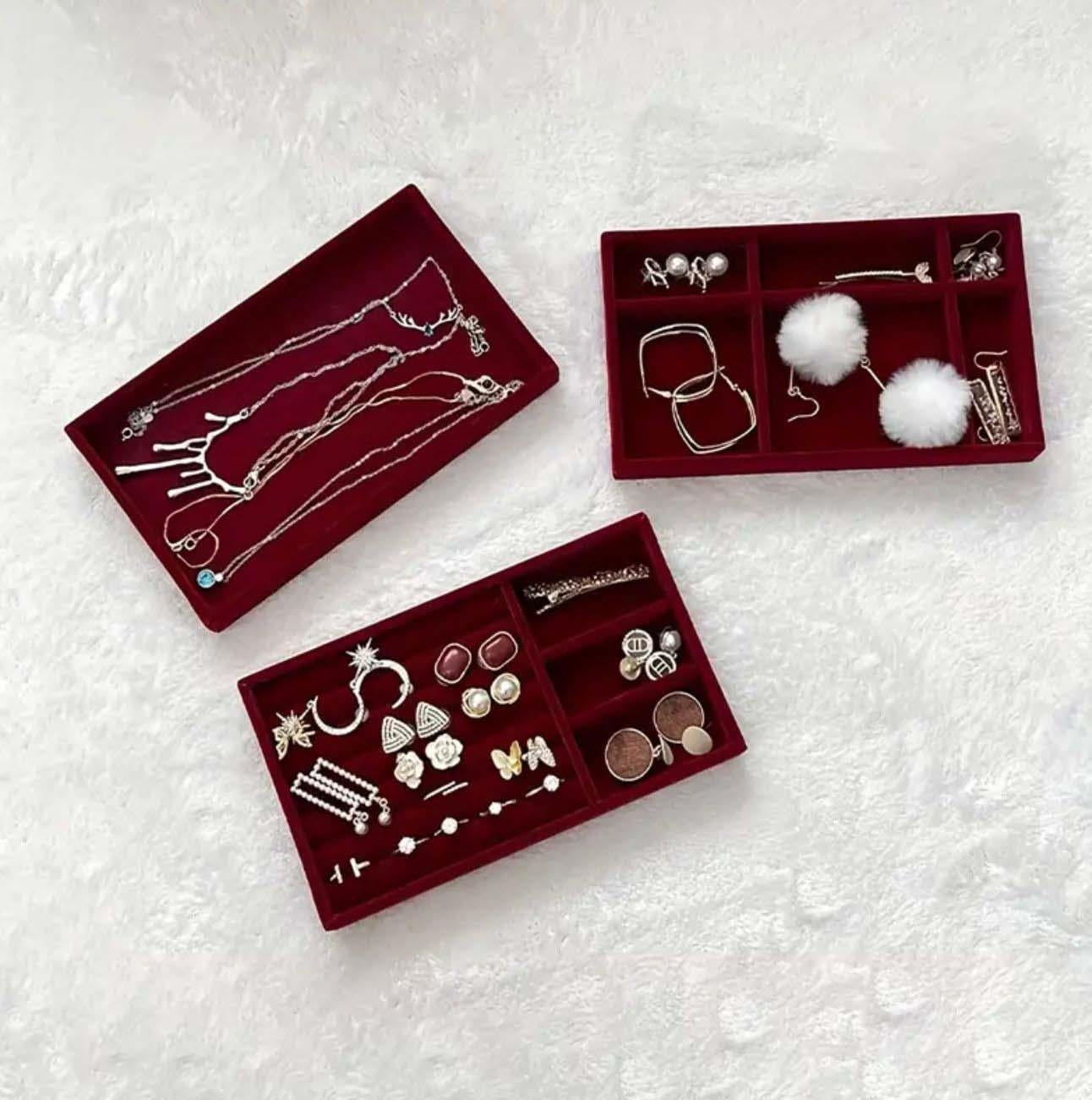 3 LÜ SET TAKI STANDI BORDO RENK