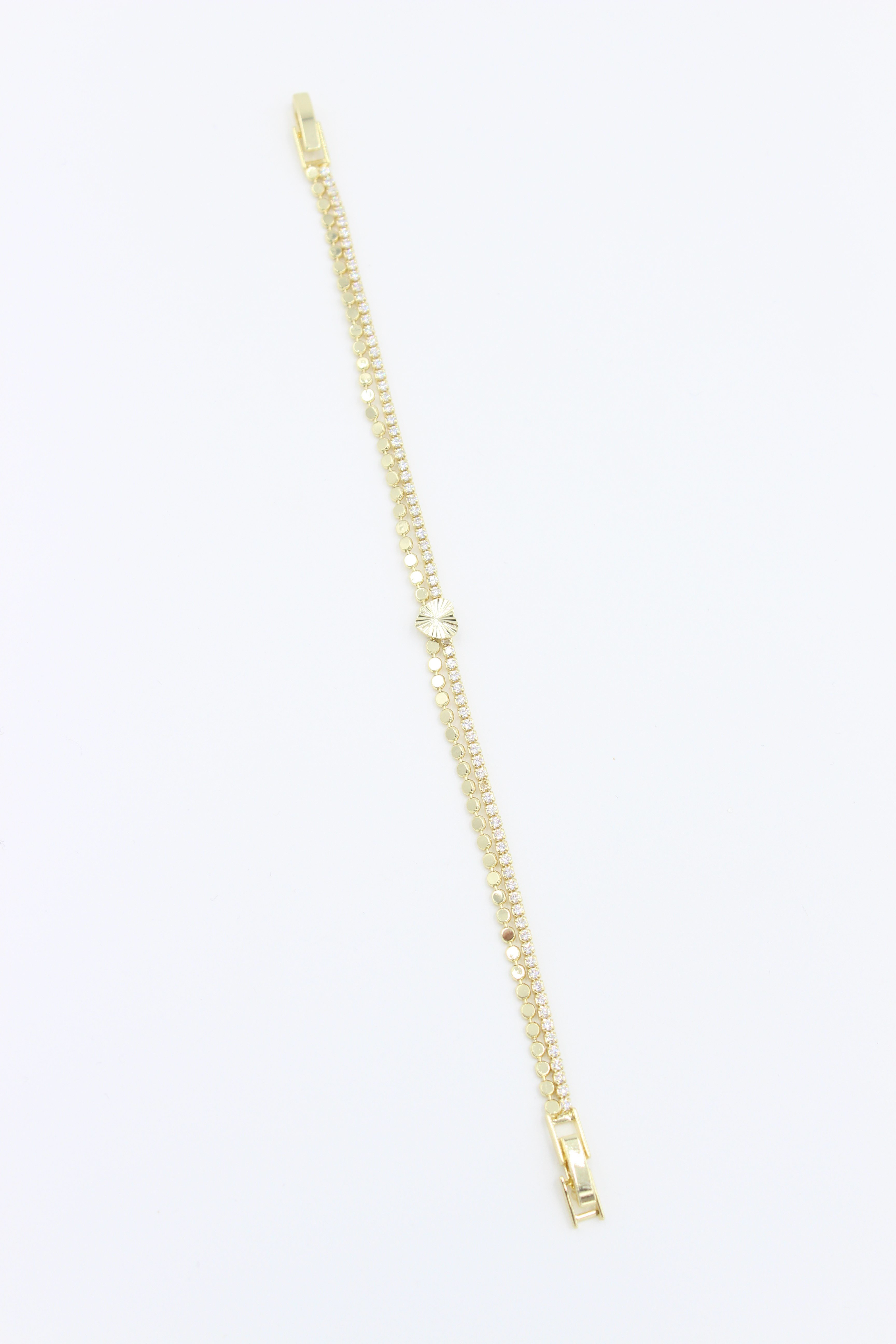 Çelik Bileklik 14 - K (18 cm)