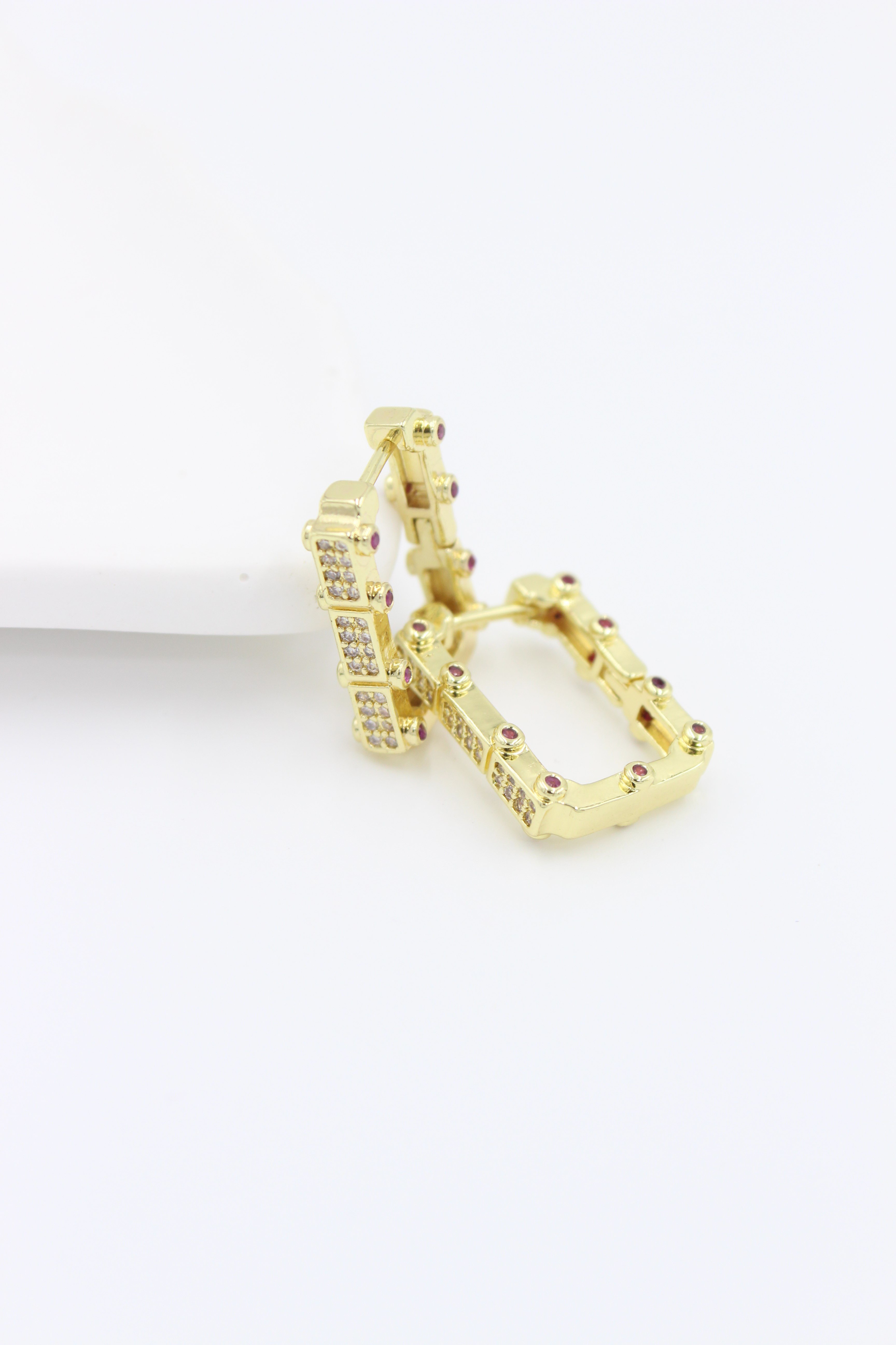 Çelik Küpe 14 - K ( 1,8cm )