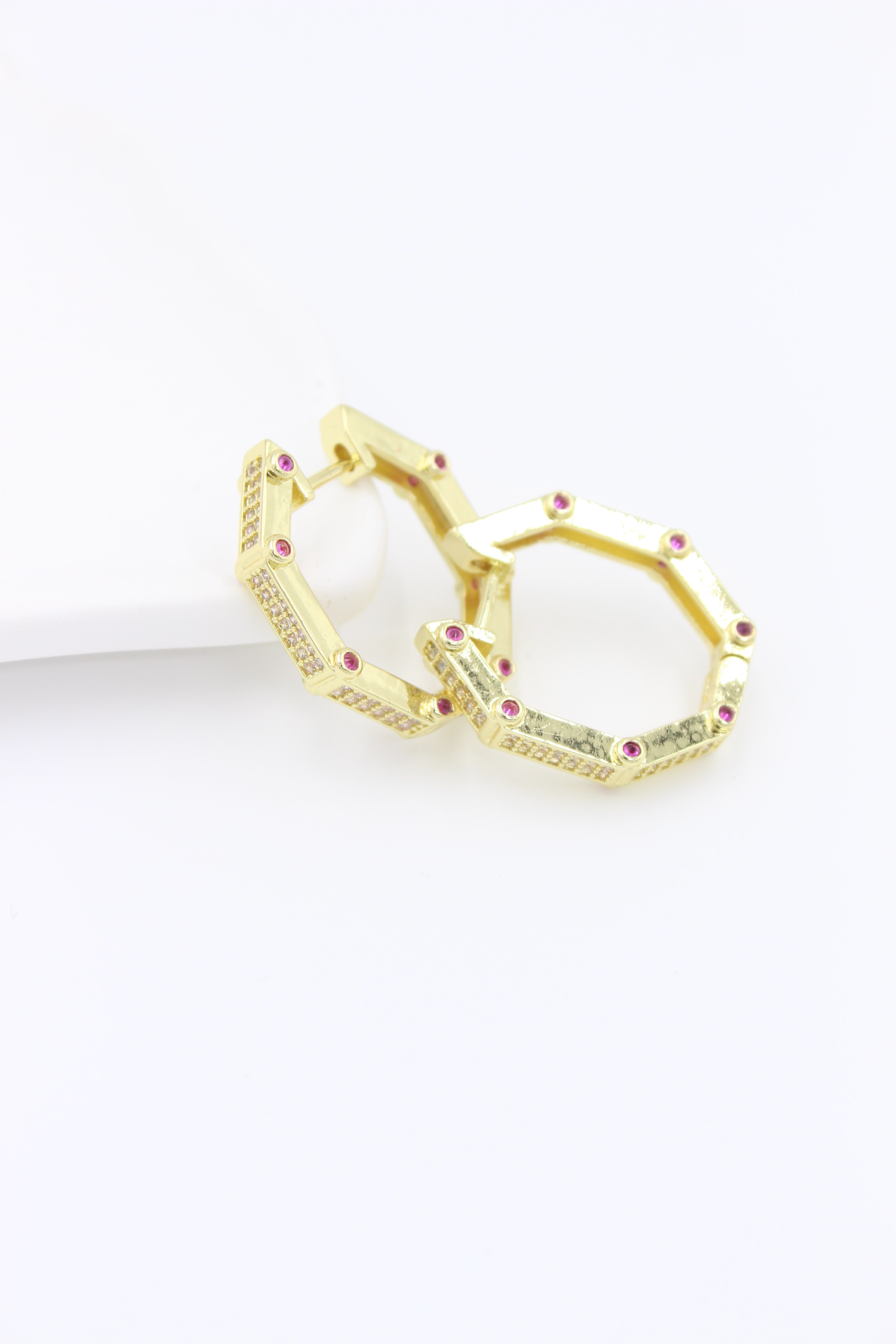 Çelik Küpe 14 - K ( 2,3cm )