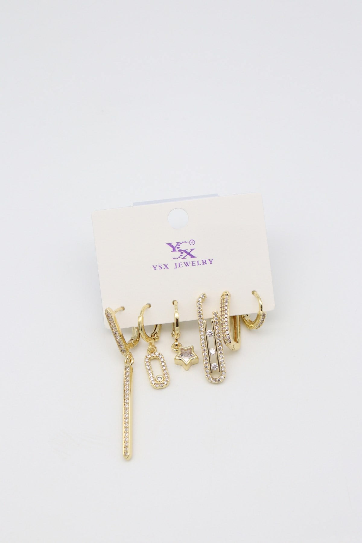 Çelik Set Küpe 14 K-17171