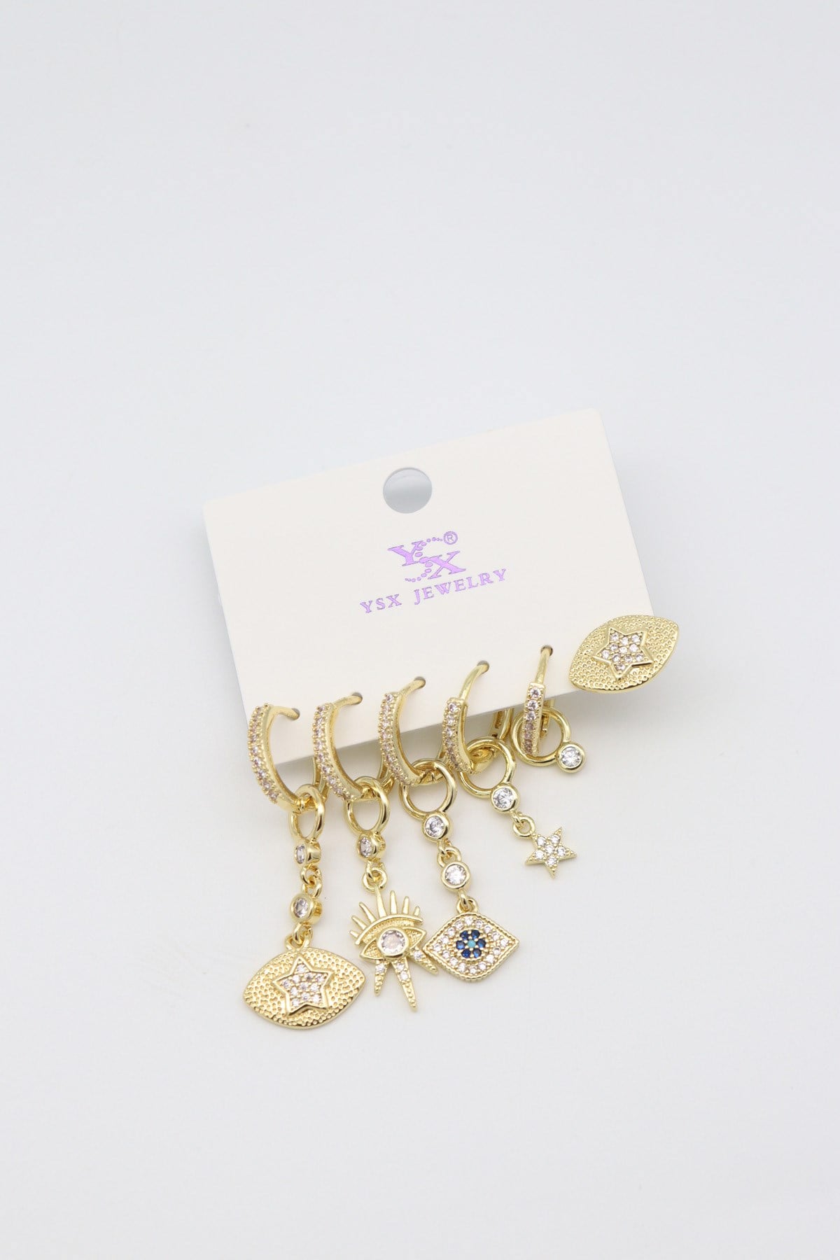 Çelik Set Küpe 14 K-17172