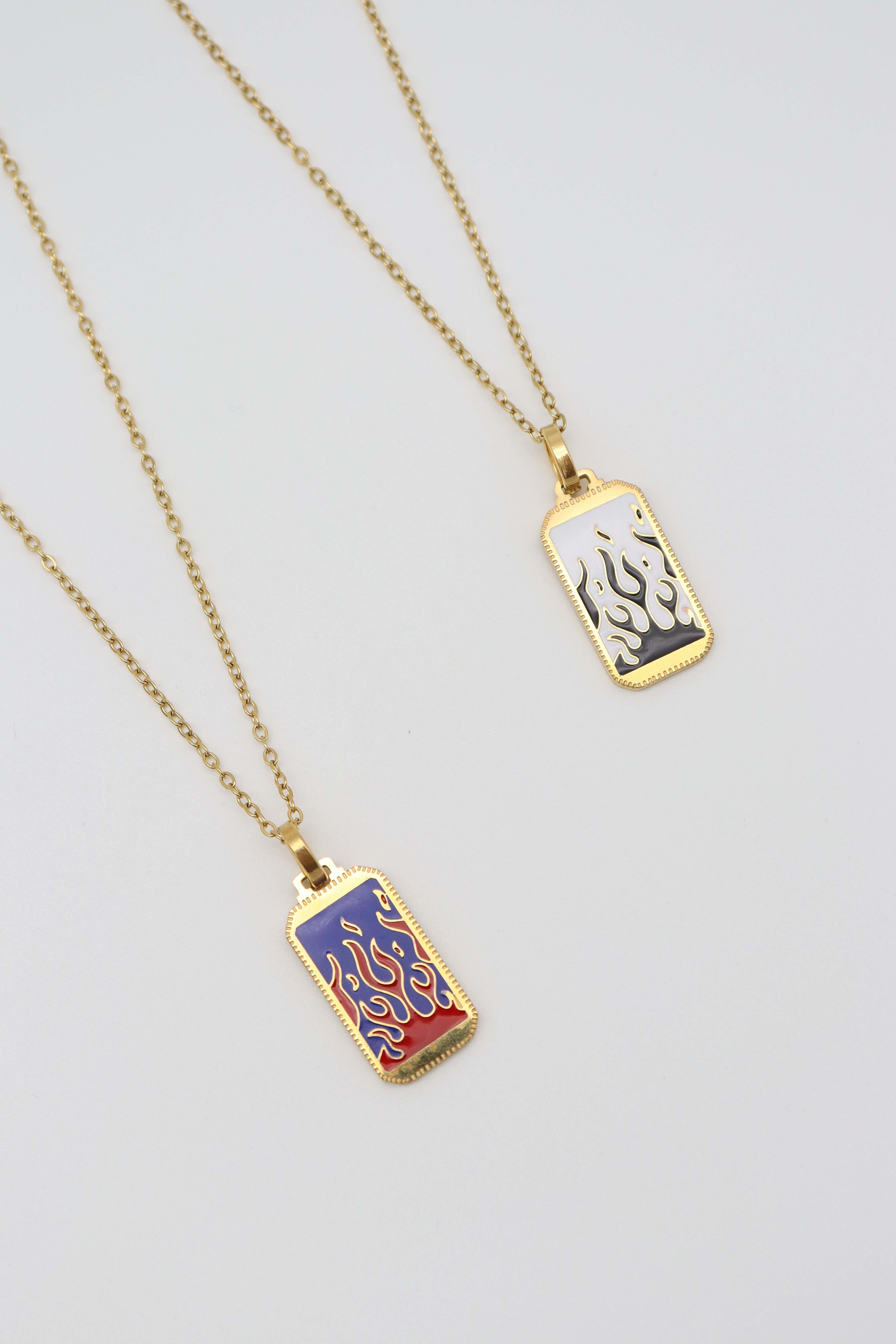 ÇELİK TAROT KOLYE (45CM)