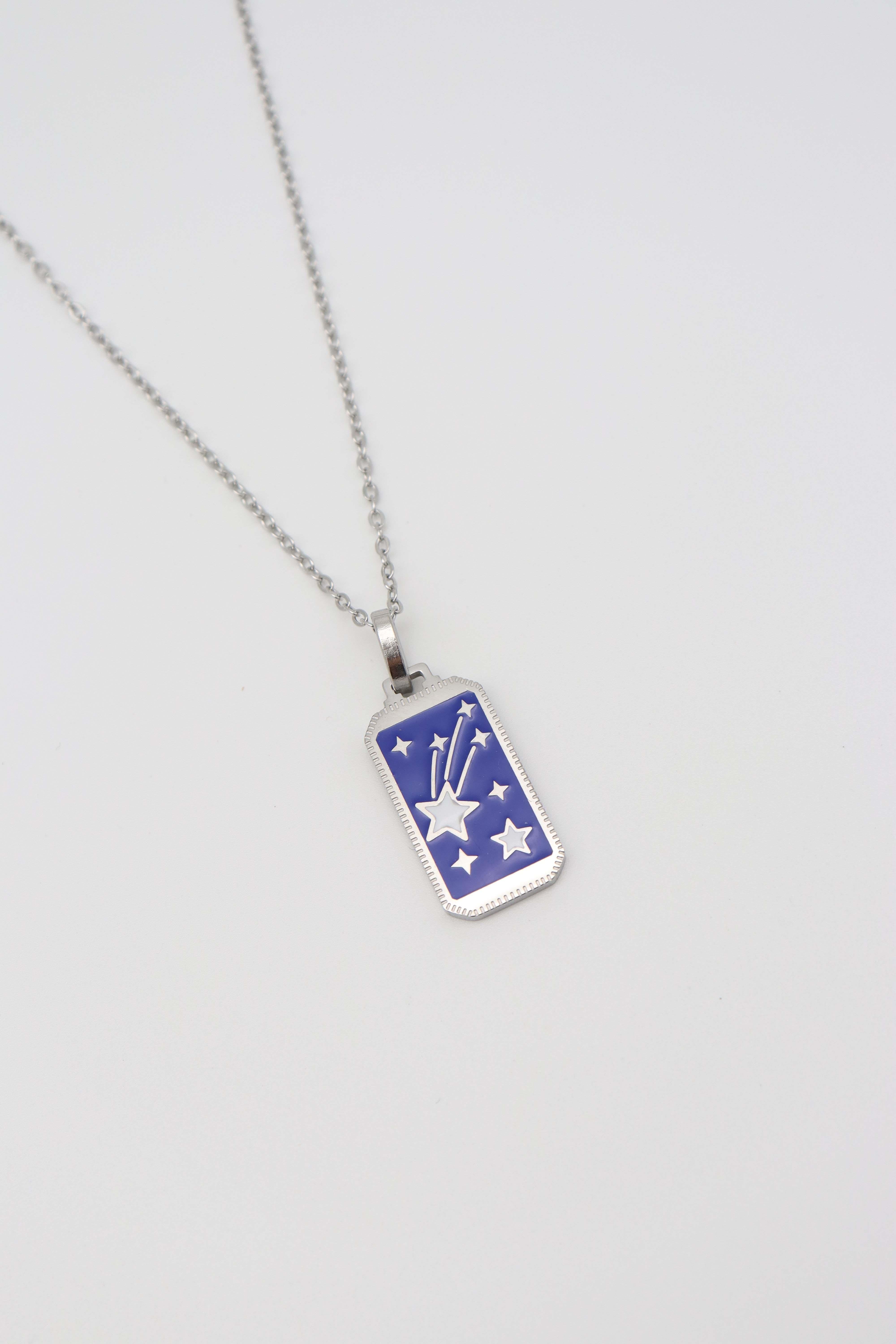 ÇELİK TAROT KOLYE (45CM)