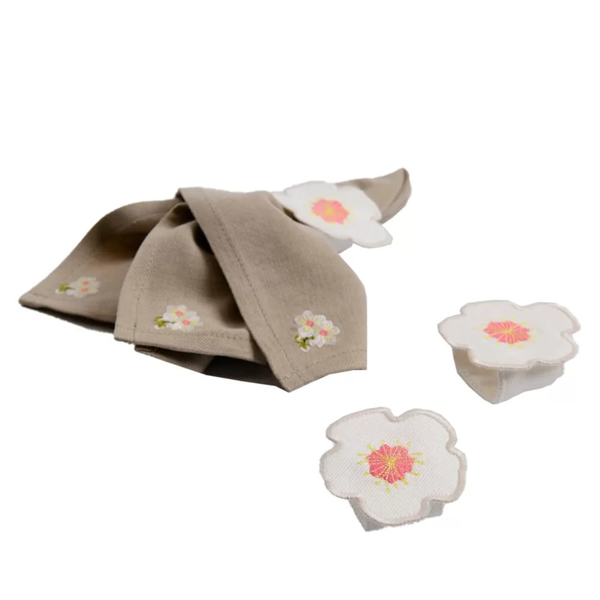 Badem Çiçeği Peçete Yüzüğü