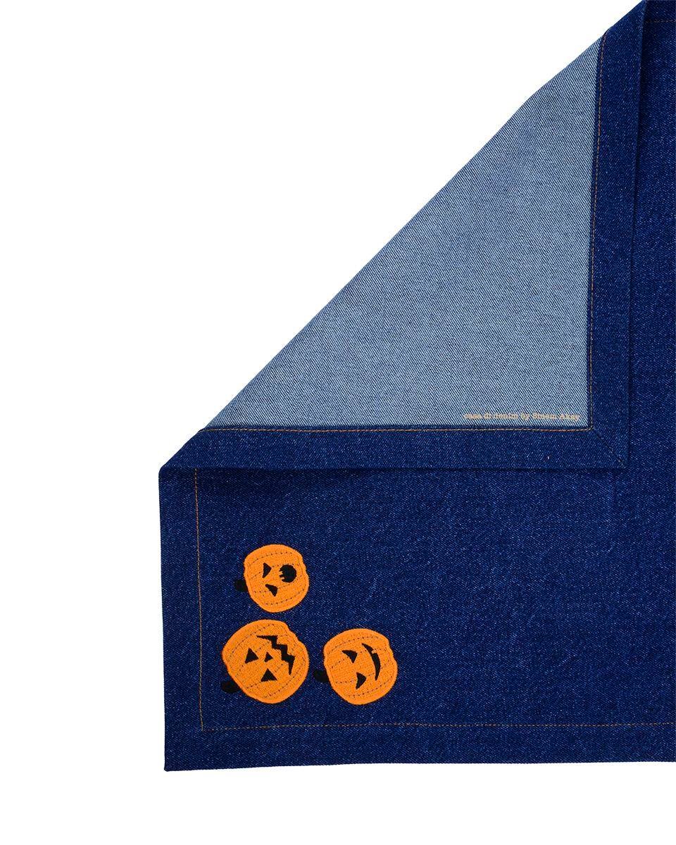 BALKABAĞI NAKIŞLI DENİM RUNNER