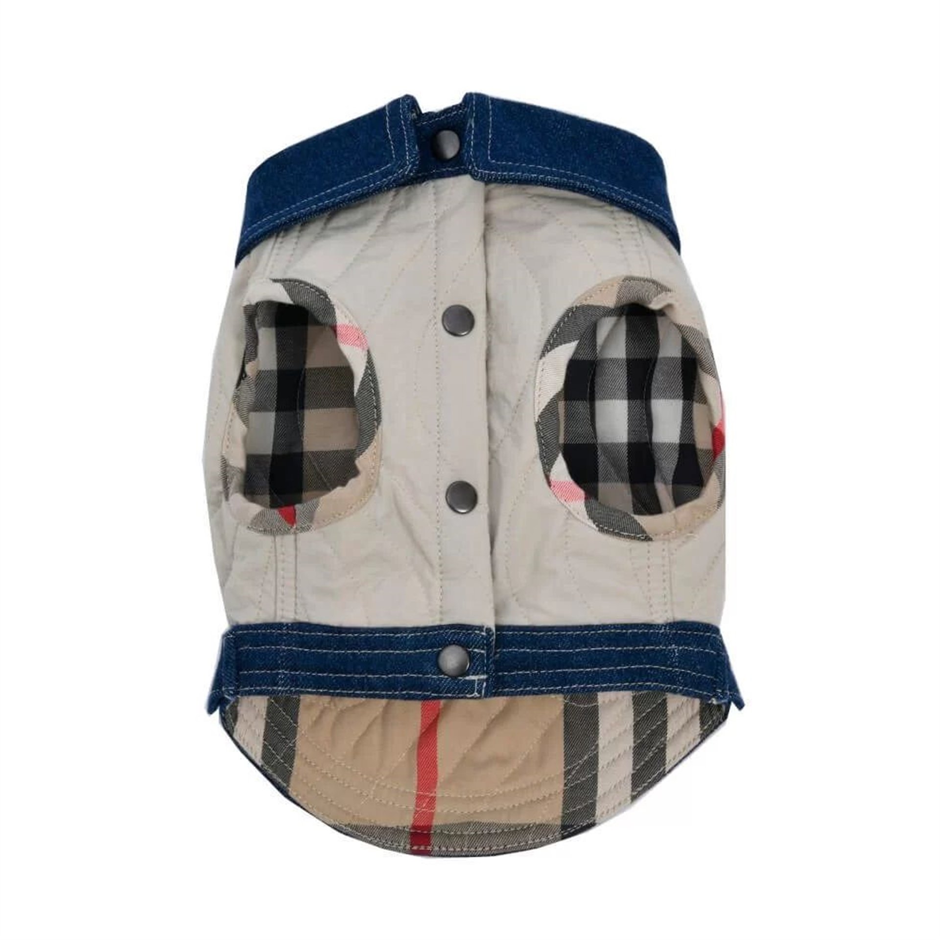 Bej Kapitone Köpek Ceketi