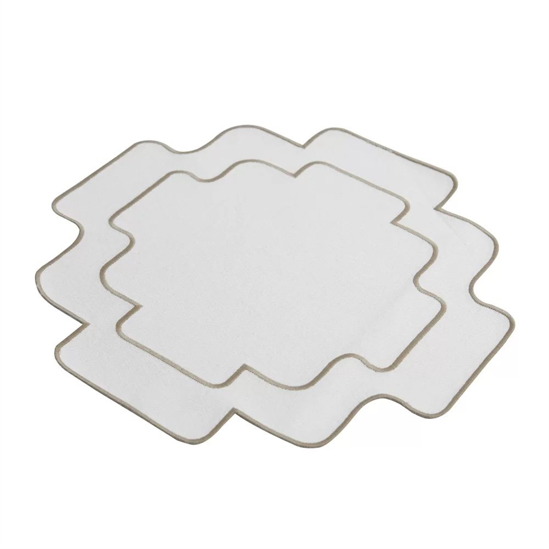 Bej Nakışlı Chakana Supla