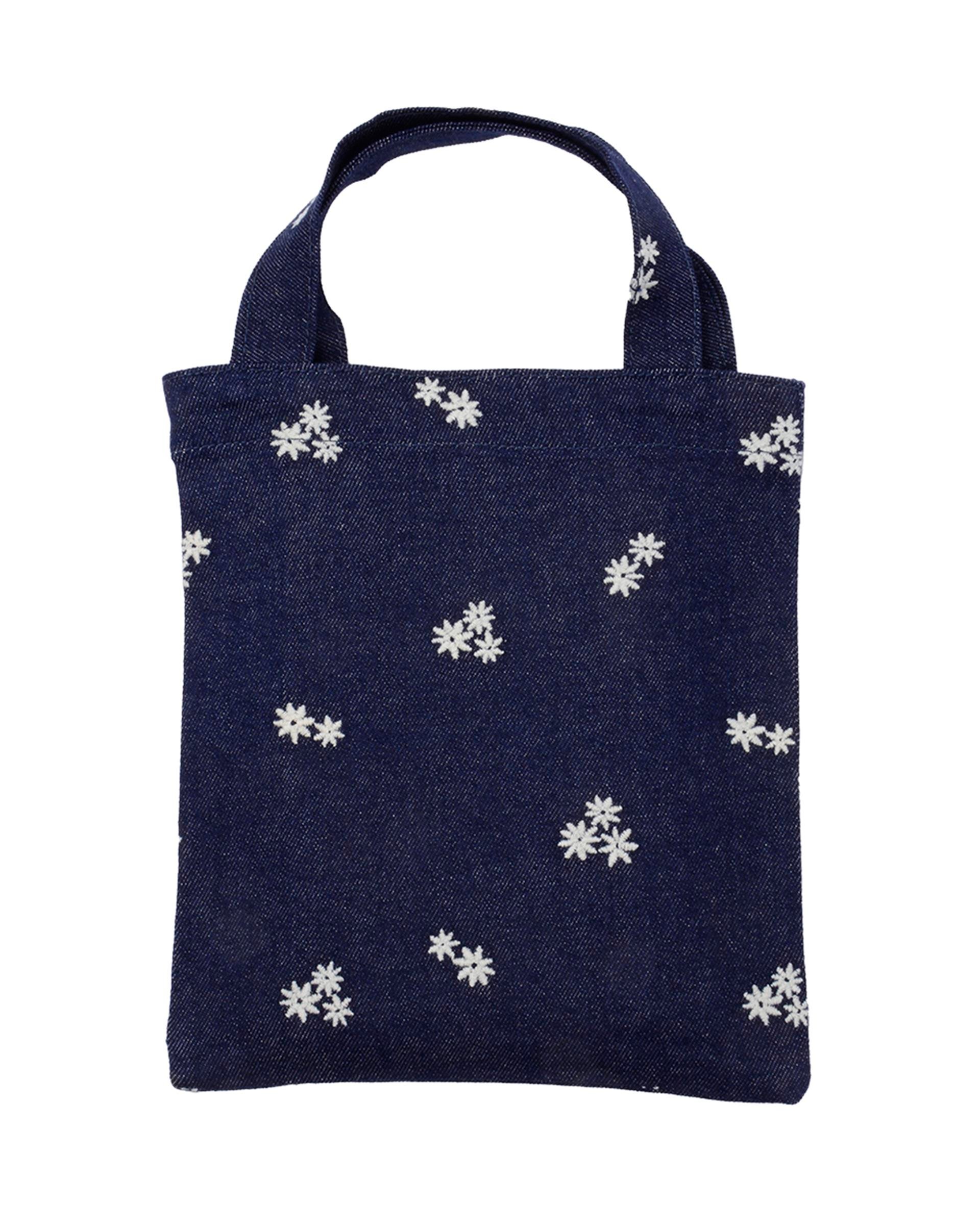 ÇİÇEK NAKIŞLI KİTAP ÇANTASI 