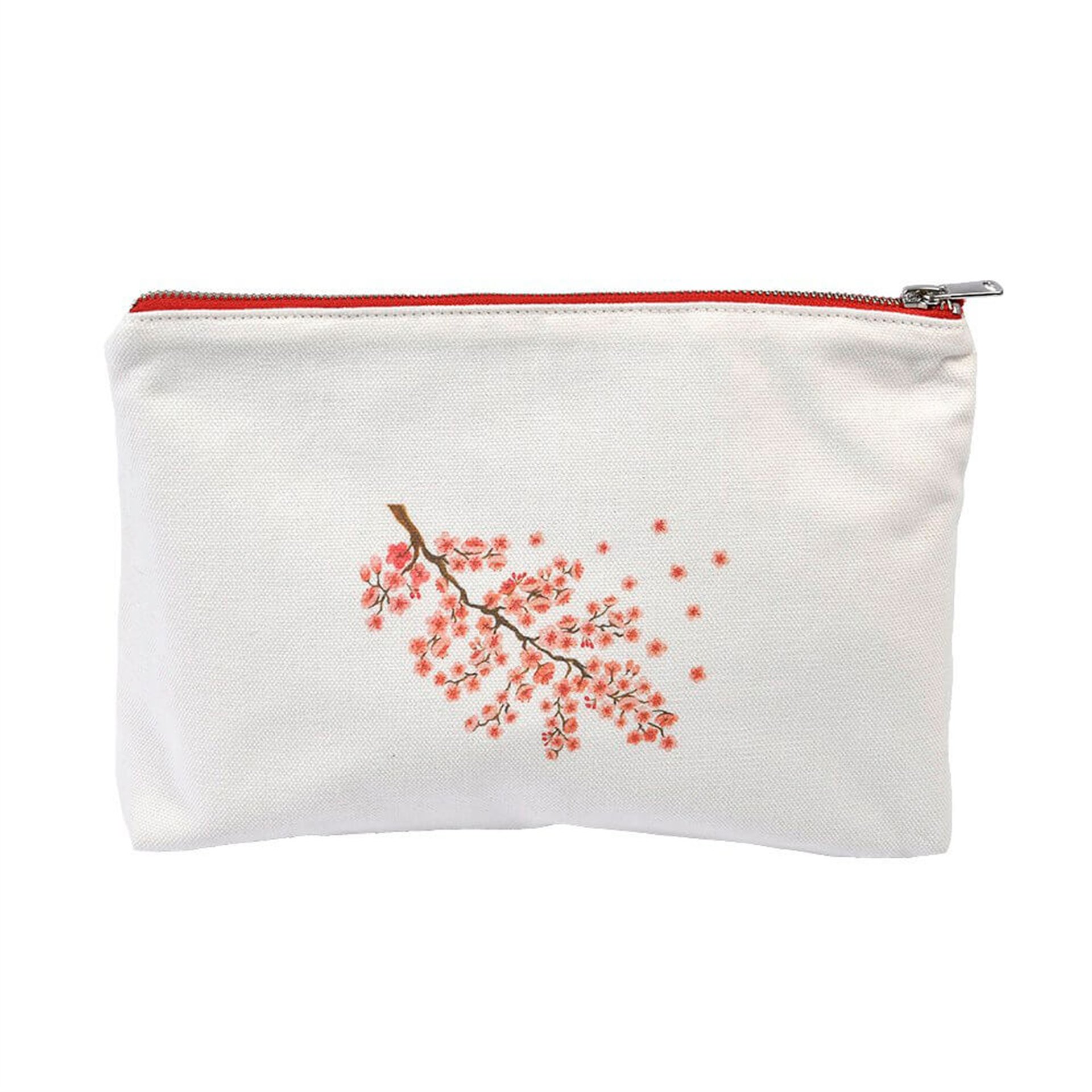 Dal Desenli Muşambalı Clutch Çanta