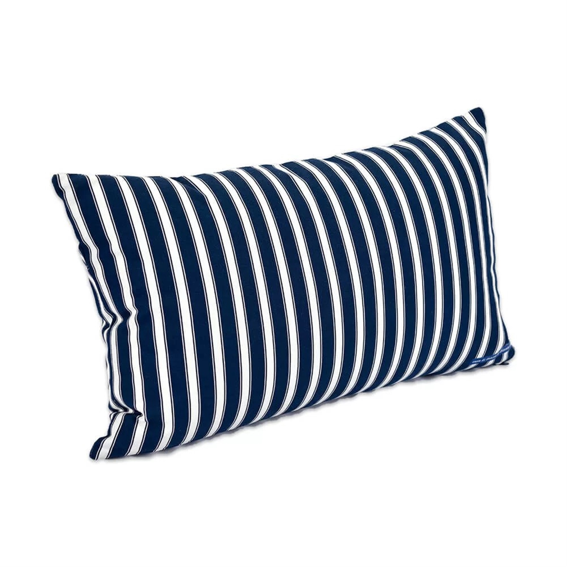 Denim Beyaz Çizgili Yastık