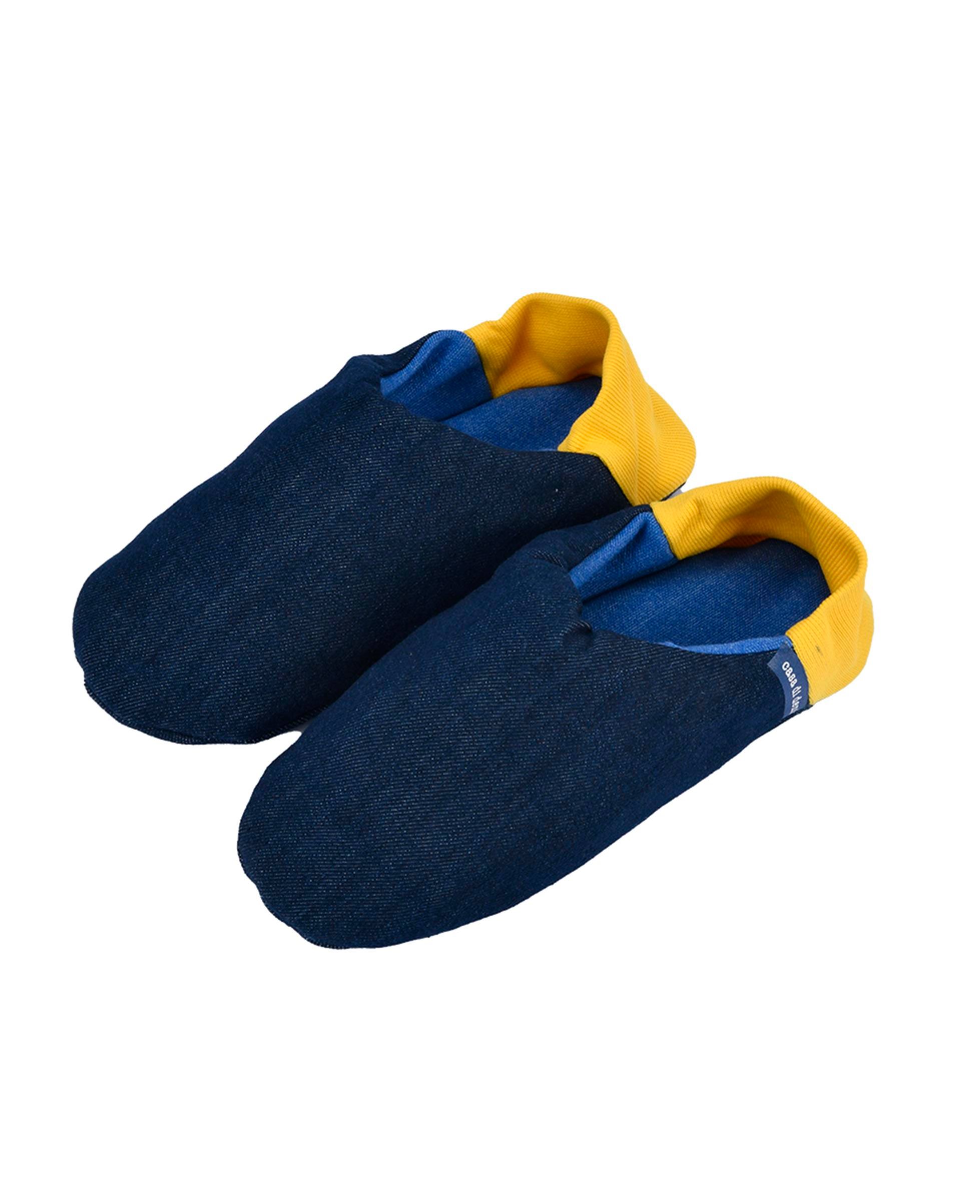 Denim home shoes